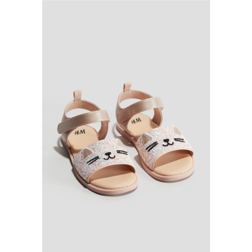 H&M Appliquu00E9d Sandals