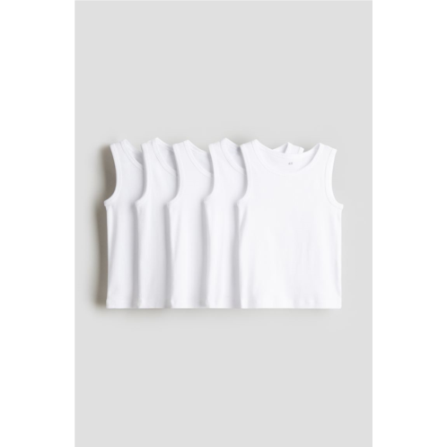 H&M 5-pack Cotton Tank Tops