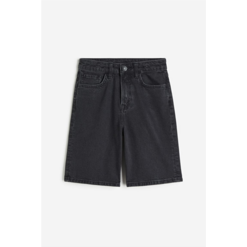 H&M Loose Fit Denim Shorts