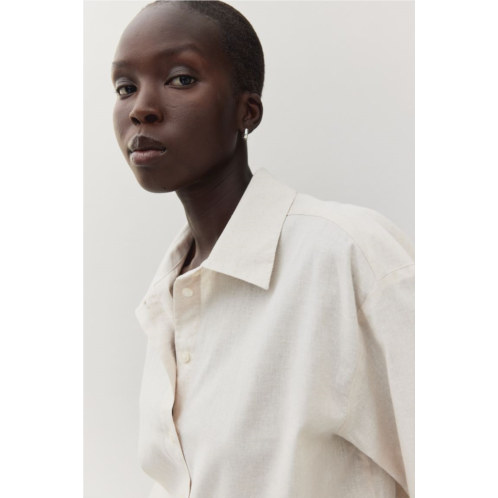 H&M Linen-blend Shirt
