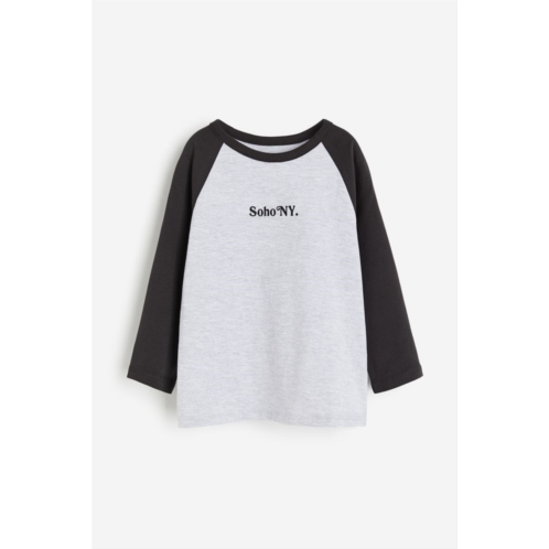 H&M Long-sleeved Raglan T-shirt