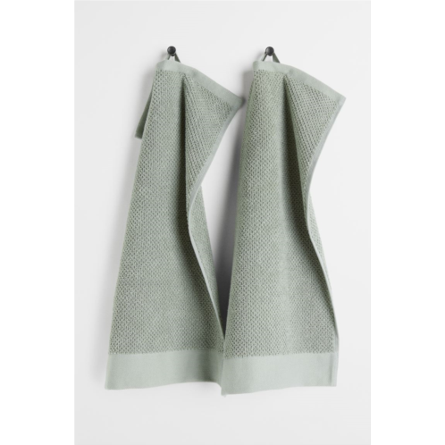 H&M 2-pack Cotton Terry Guest Towels