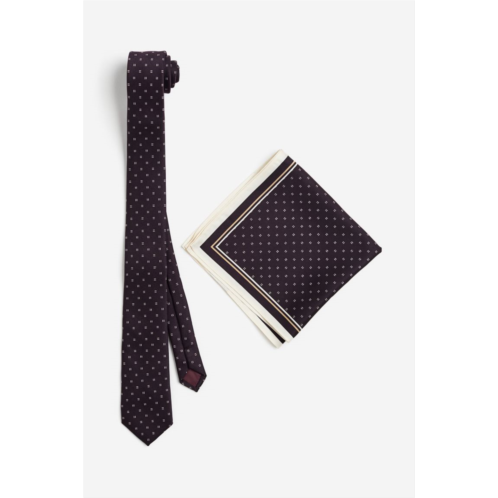 H&M Tie and Handkerchief