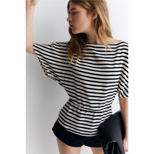 H&M Tapered-waist Blouse