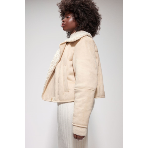 H&M Teddy-fleece-lined Jacket