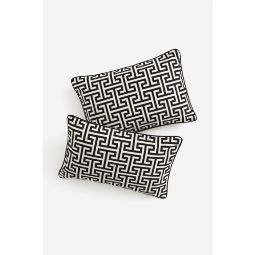 H&M 2-pack Patterned Cushion Covers