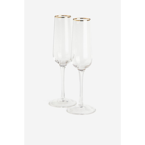 H&M 2-pack Champagne Flutes