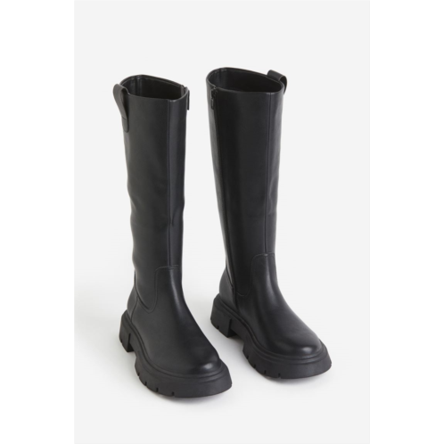H&M Chunky Knee-high Boots