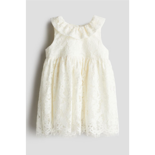 H&M Ruffle-collared Dress