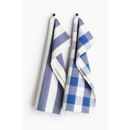 H&M 2-pack Striped Cotton Tea Towels