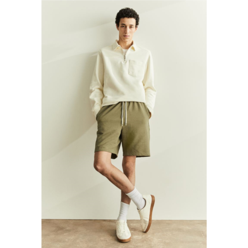 H&M Regular Fit Waffled Shorts