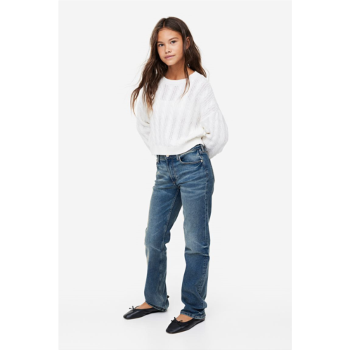 H&M Straight Leg Low Jeans