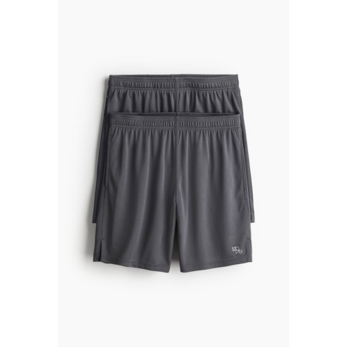 H&M 2-pack DryMoveu2122 Mesh Sports Shorts