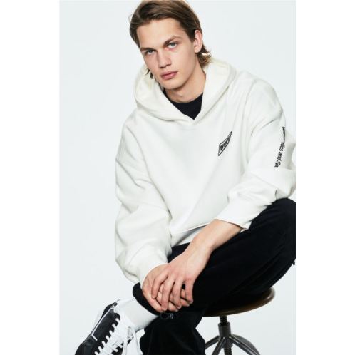 H&M Oversized Fit Printed Hoodie