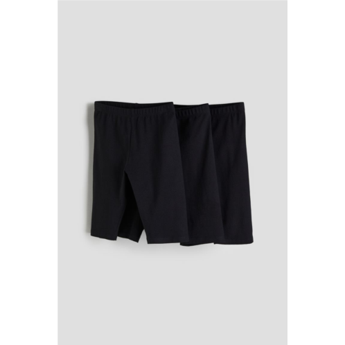 H&M 3-pack Jersey Bike Shorts