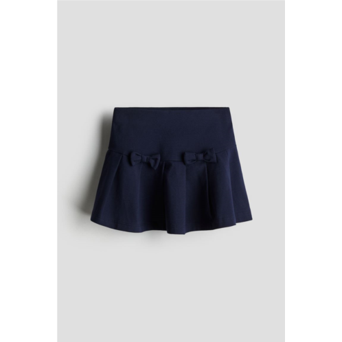 H&M Pleated Jersey Skirt
