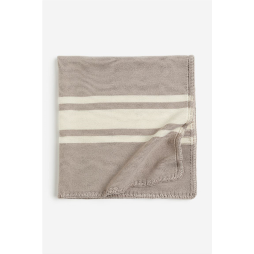 H&M Purl-knit Wool Blanket