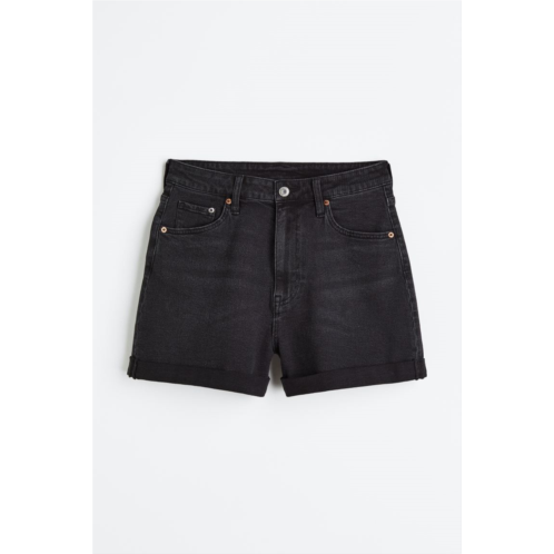 H&M Mom Ultra High Denim Shorts