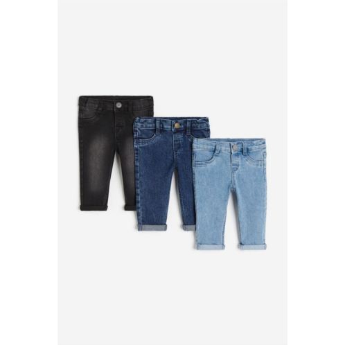 H&M 3-pack Comfort Stretch Skinny Fit Jeans