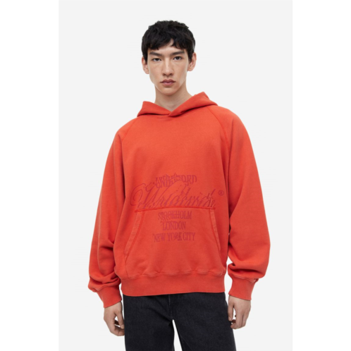 H&M Oversized Fit Printed Hoodie