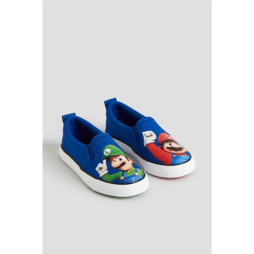 H&M Printed Slip-on Shoes