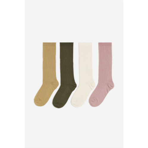 H&M 4-pack Knee Socks