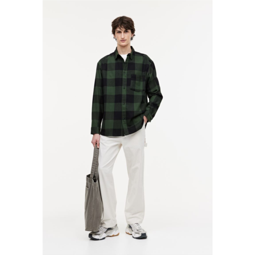 H&M Relaxed Fit Flannel Shirt