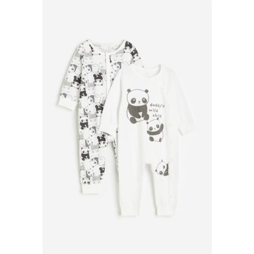 H&M 2-pack Pajama Jumpsuits