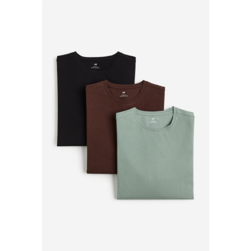 H&M 3-pack Slim Fit Jersey Shirts