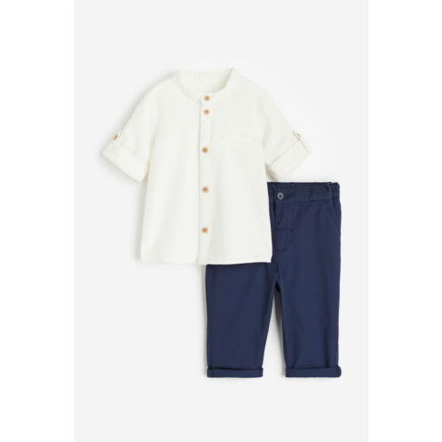 H&M 2-piece Shirt and Pants Set