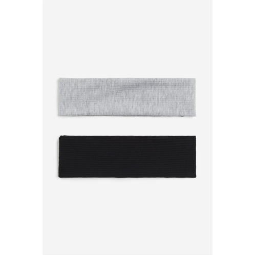 H&M 2-pack Jersey Hairbands