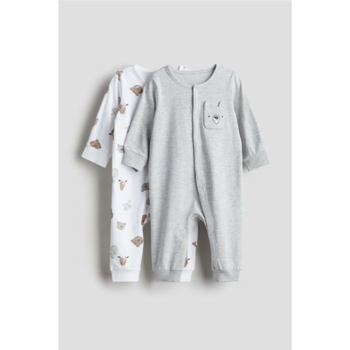 H&M 2-pack Patterned Cotton Pajamas