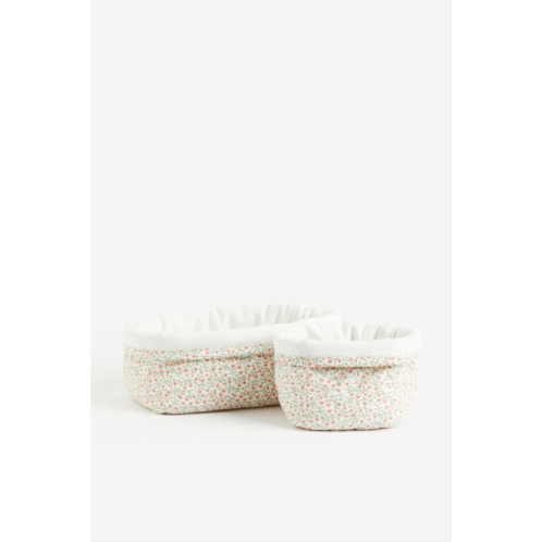 H&M 2-pack Quilted Storage Baskets