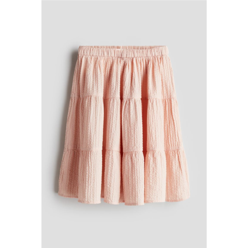 H&M Tiered Seersucker Skirt