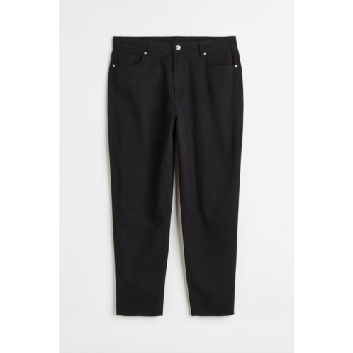 H&M+ Mom Loose Fit Twill Pants