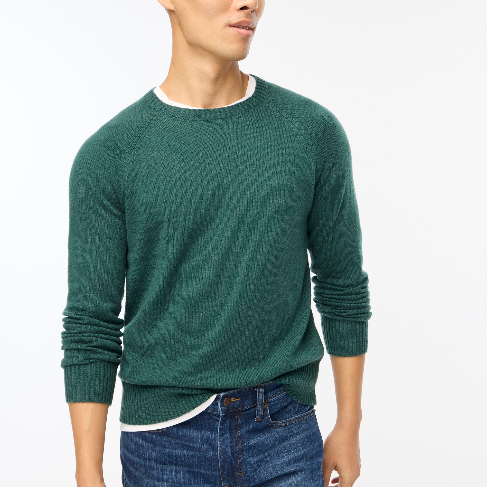 Jcrew Crewneck sweater in supersoft lambswool blend