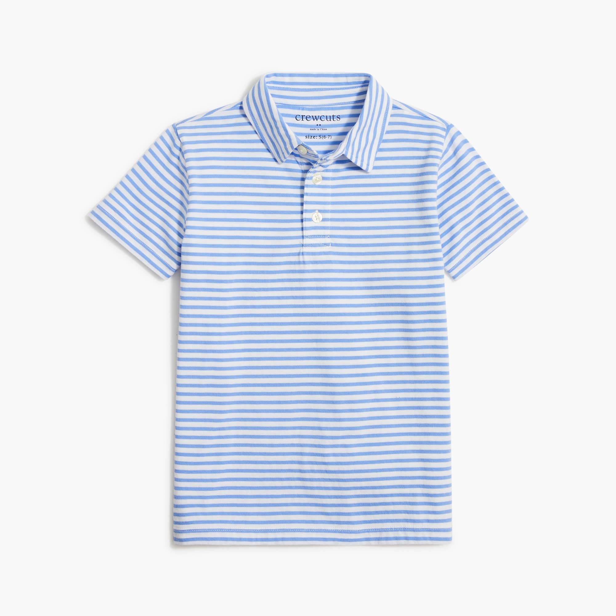 Jcrew Boys cotton striped polo shirt