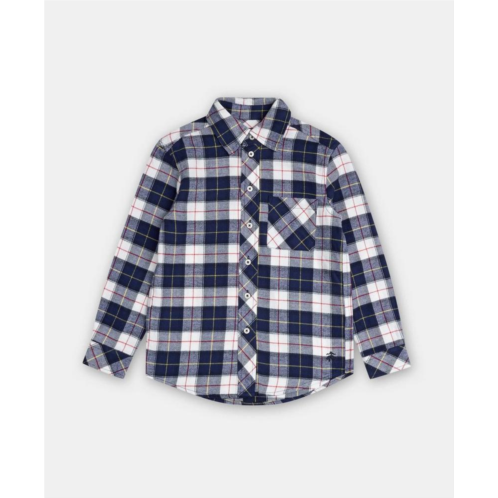 Brooksbrothers Boys Brushed Cotton Plaid Flannel Sport Shirt