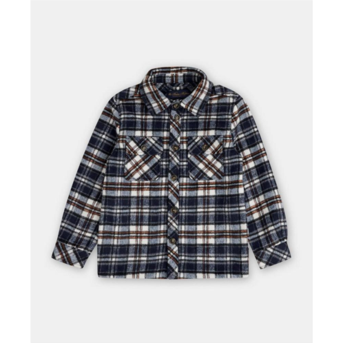 Brooksbrothers Boys Plaid Flannel Shirt Jacket