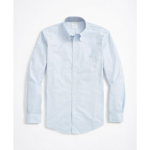 Brooksbrothers Stretch Milano Slim-Fit Sport Shirt, Non-Iron Oxford