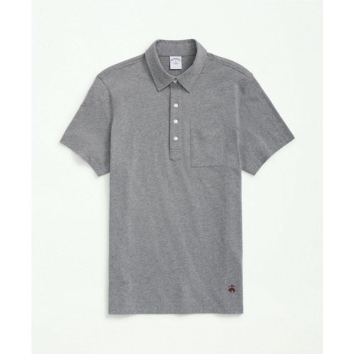 Brooksbrothers Washed Cotton Jersey Polo Shirt