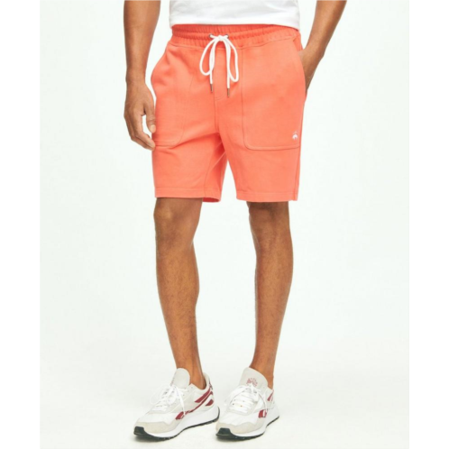 Brooksbrothers Stretch Sueded Cotton Jersey Sweat Shorts