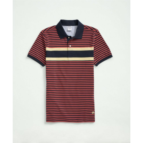 Brooksbrothers Supima Cotton Original-Fit Chest Stripe Polo Shirt