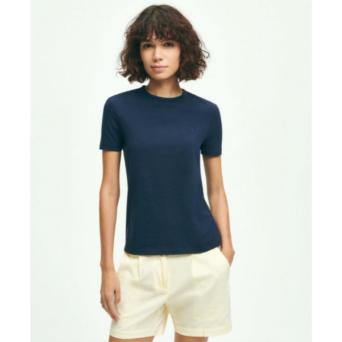 Brooksbrothers Cotton Jersey Crewneck T-Shirt