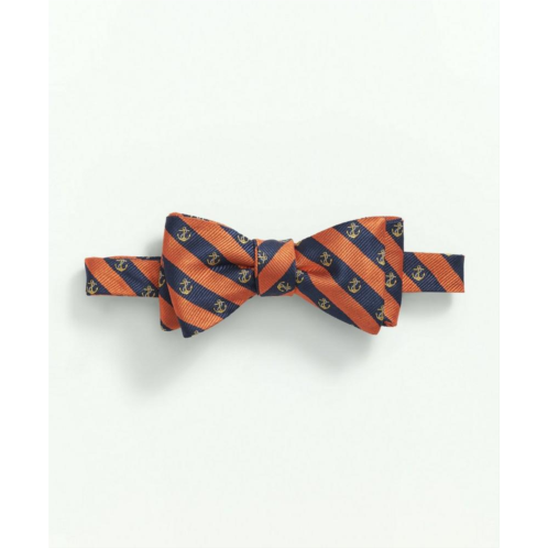 Brooksbrothers Silk Anchor Striped Bow Tie