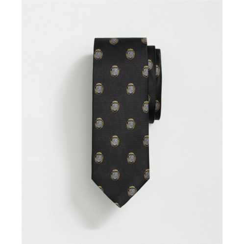 Brooksbrothers Silk BB Crest Embroidered Tie