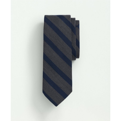 Brooksbrothers Wool Silk Geo Striped Tie