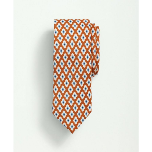 Brooksbrothers Linen Silk Bold Foulard Tie