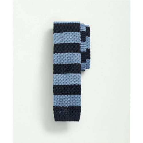 Brooksbrothers Silk Knit Bold Guard Striped Tie