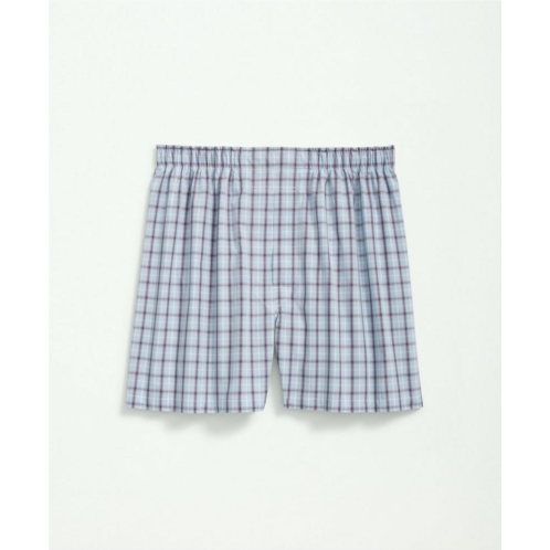 Brooksbrothers Cotton Broadcloth Plaid Boxers